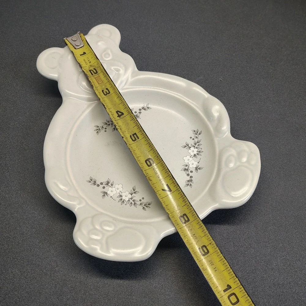 Vintage Pfaltzgraff Heirloom Bear Plate
